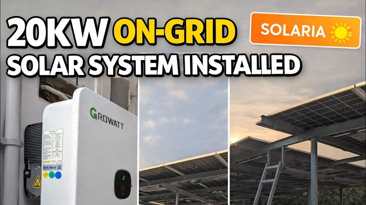 “Another Successful 20KW On-Grid Solar Installation in Bahadurabad, Karachi