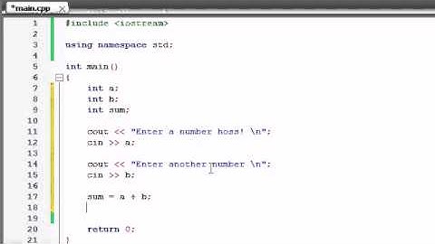 Buckys C++ Programming Tutorials   5   Creating a Basic Calculator   YouTube .