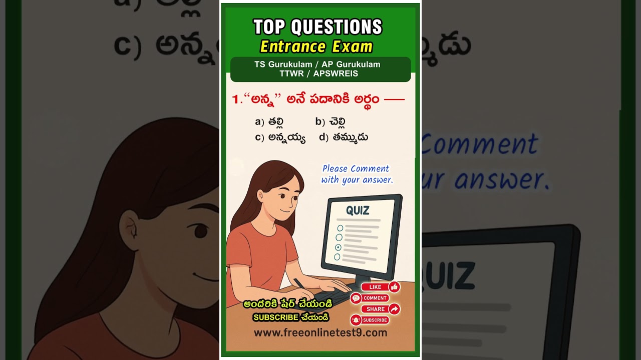 Вступительный экзамен в Гурукулам 2025 г. | Практика MCQ для 5–8 классов | Более 100 вопросов для...