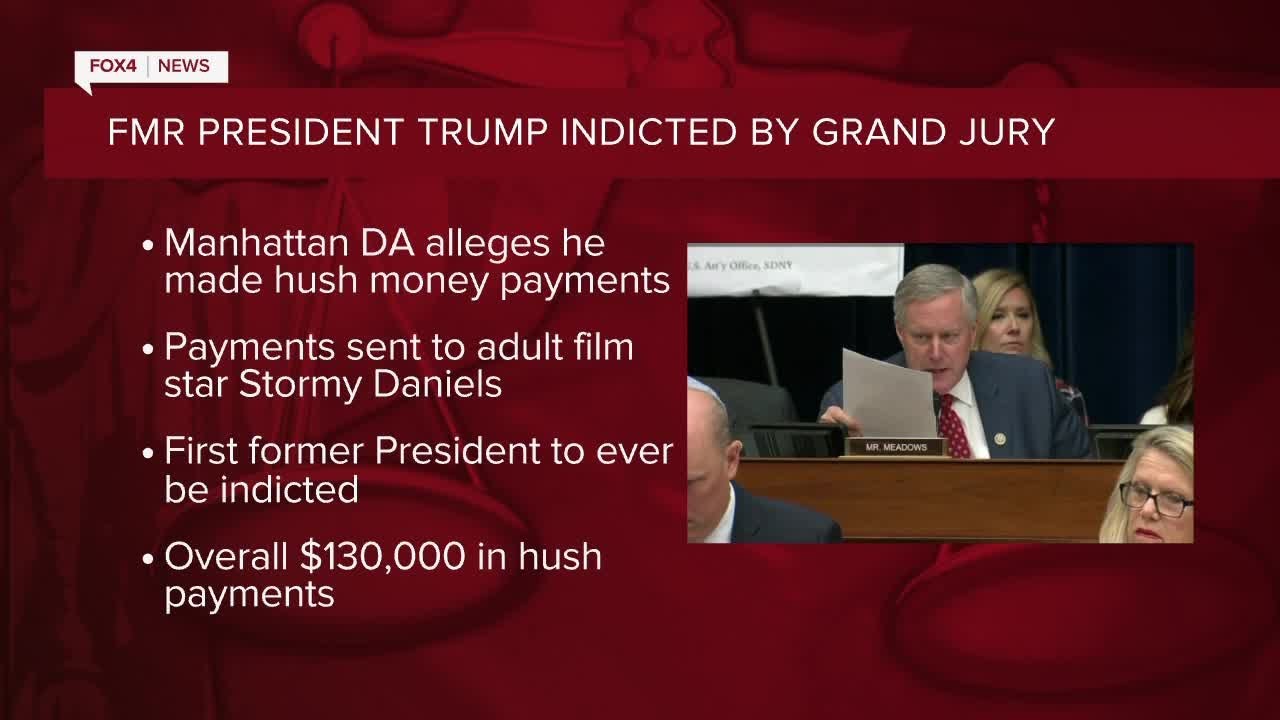 Former President Trump indicted by New York grand jury - YouTube