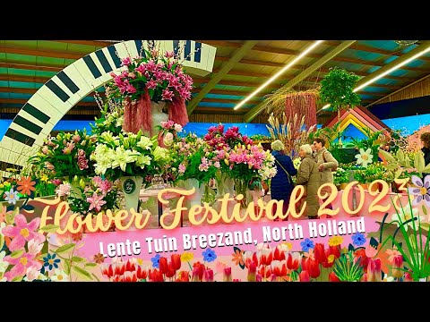 🌷Flower Festival 2023 🇳🇱 | Spring Garden (Lentetuin) 🌺 Breezand, North Holland