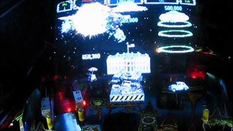 Revenge From Mars Pinball with Video Amp