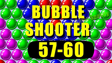 Bubble Shooter Android Gameplay Level 57-60 (60FPS)