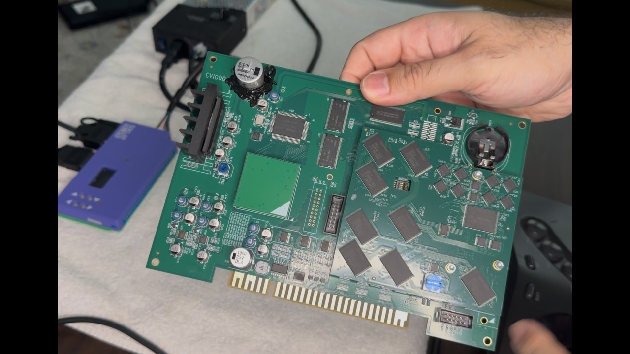 Cave CV1000 Multi Arcade PCB Version 2.0 - YouTube