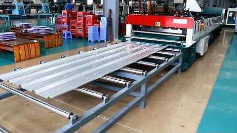IBR | Ag | R | U | Rib Type  Roof Panel Roll Forming Machine.#amecovietnam #rollforming #maycanton