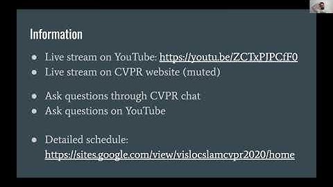 CVPR 2020 Workshop: Opening - June 14th