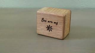 You are my sunshine music box