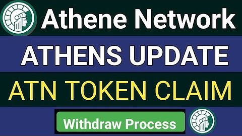 Athene Network Withdrawal | Athene Network New Update | Athene Token Vesting Claim ATN |ATH Withdraw
