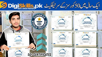 Digi Skills E-Certificate Detail and Collection 2023 ||Digi skills certificate value