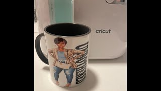 Sublimating a mug with Cricut Mug Press #cricutmugpress  #cricutbginner