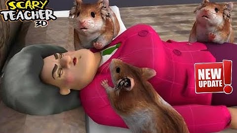 Scary Teacher 3D - New Update 5.6 | Rat Attack | Making Fun Of Scary School Teacher (Android, Ios)