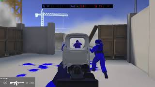 Ravenfield MK18 mod gameplay MW2019 style weapon ( download link)