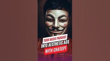 Turn basic product photos into aesthetic ads with ChatGPT|#shorts #chatgptprompts #aiprompt#aitools