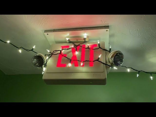 Exit Sign Emergency Lighting Test 12