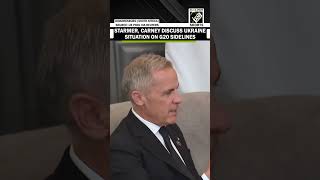 Britains Pm Starmer And Canadian Pm Mark Carney Discuss Ukraine Situation On G20 Sidelines