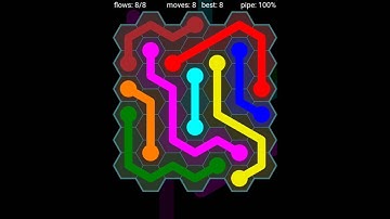 Flow Free Hexes   7x7 Mania   Level 112