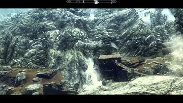 TES Skyrim TV ENB test