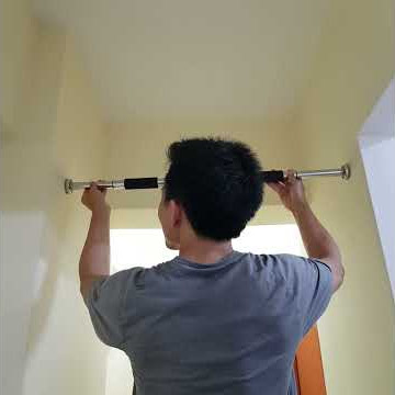 Pull up bar setup at home (replace silicon pad)