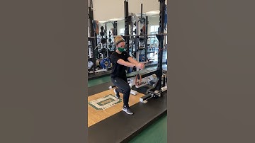 Band Split Stance Pallof Circles