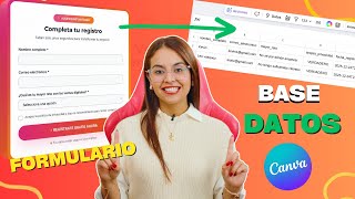 CÓMO crear LANDING PAGE y FORMULARIOS con CANVA IA + BASE DE DATOS sin CÓDIGO
