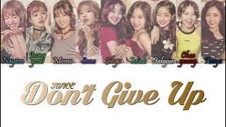 TWICE (트와이스) - 힘내! (Don't Give Up!) Han/Rom/Eng Colour Coded Lyrics