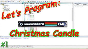 Writing a Christmas Program In Commodore 64 BASIC Part 1: Let