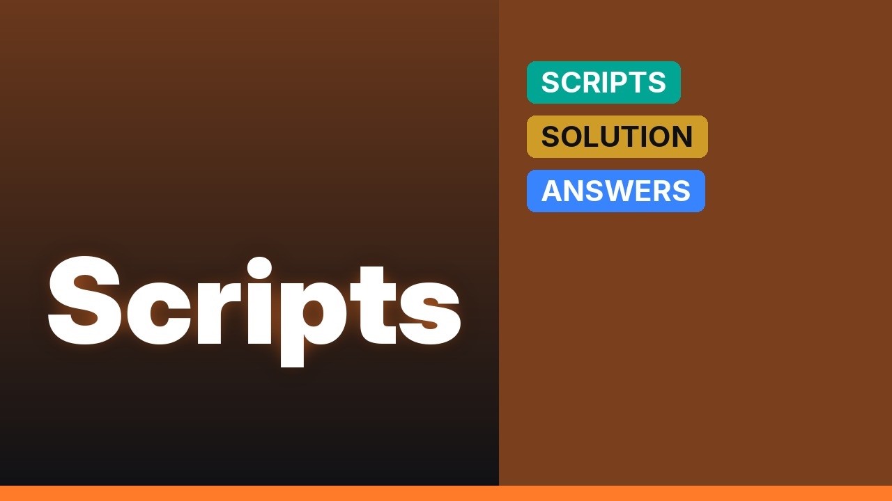 Ubuntu: Scripts wont run - YouTube