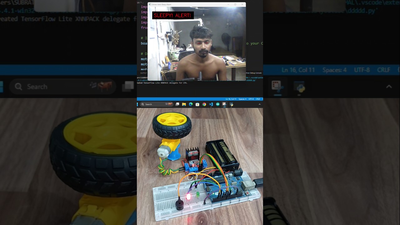 python opencv project with arduino! #python #opencv #arduino #robotics #electronicsengineering