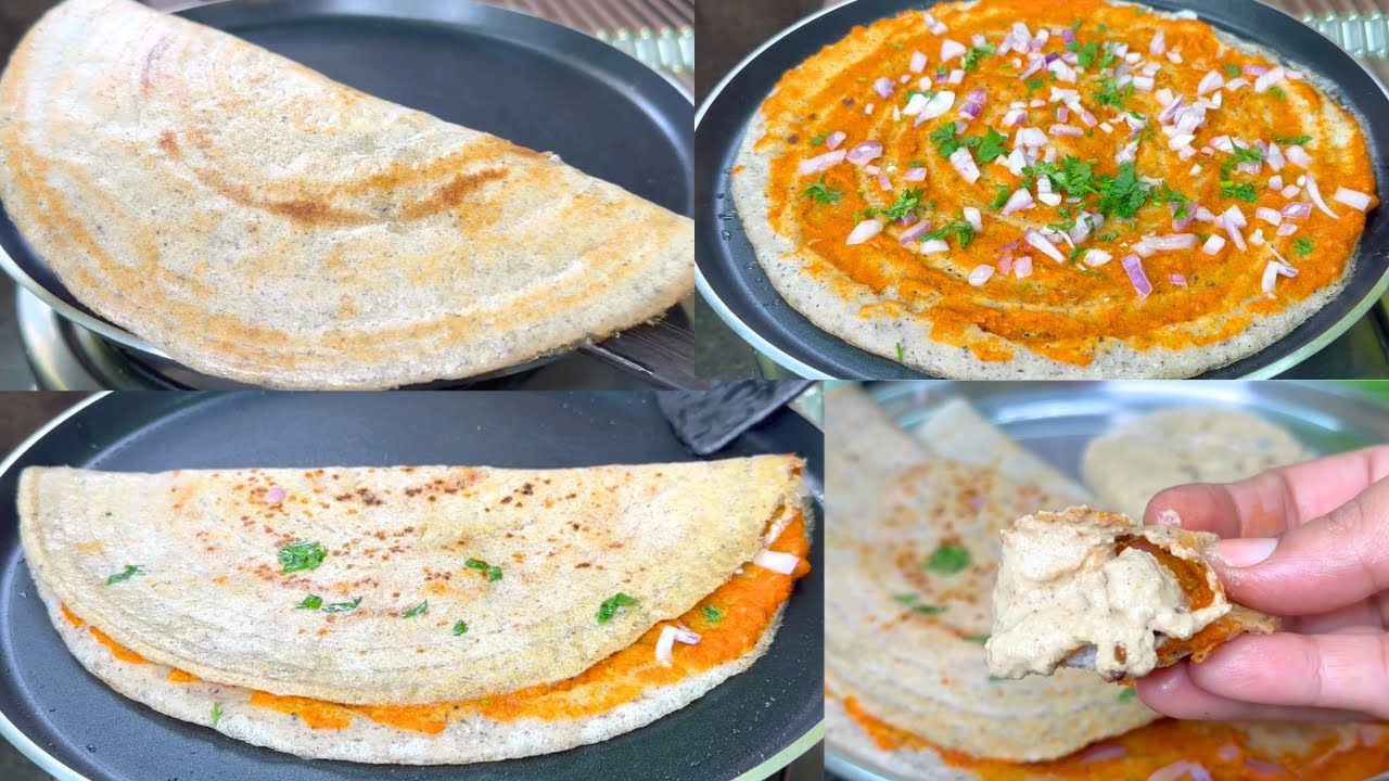 కేవలం 2దోశలతో రోజంతా సరిపడా పోషకాలు Crispy Alasanda Dosa Recipe in Telugu|Breakfast Recipe in Telugu