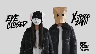 Download Lagu Eyes Closed - JISOO x ZAYN (POP PUNK COVER 🤘) by BUNNY STELLAR | Love Without Looking Back! MP3
