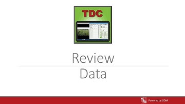 Review Data with TDCx