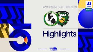 Sandro Abate-L84 Torino 2-5 | Highlights | Serie A KINTO | Playoff | Quarti di finale - Gara-1