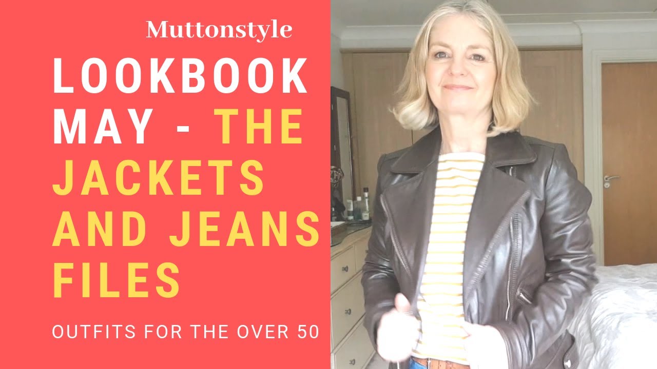 How to Wear Jackets with Jeans Over 50 lookbook YouTube