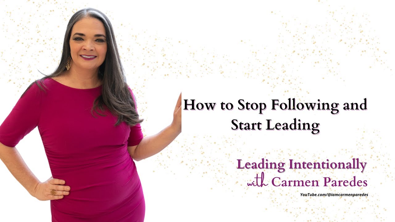 Stop Following and Start Leading 5 Steps to SHIFT your Mindset - YouTube