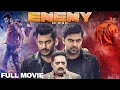 Enemy 4k new released south hindi dubbed action thriller blockbuster movie  vishal arya