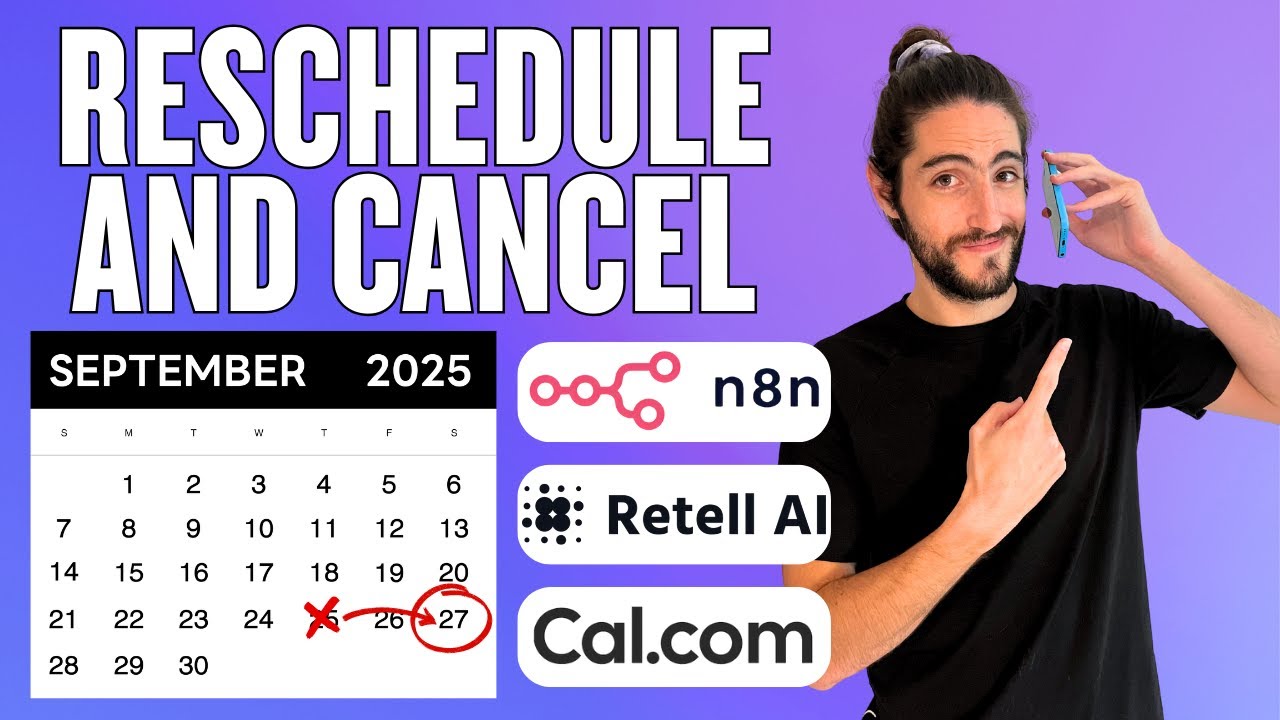 Retell Rescheduling and Cancellations (Advanced Tutorial w Cal.com)