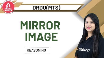 DRDO MTS 2020 | Reasoning | Mirror Image | Defence Adda247