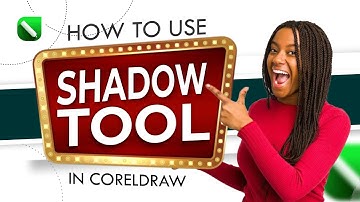 HOW TO USE SHADOW TOOL IN CORELDRAW