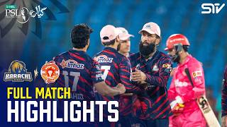 Full Match Highlights | Karachi Kings vs Islamabad United | Urdu | HBL PSL 11 | Match 25 | MZB1U