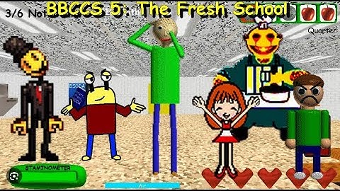 BBCCS 5 The Bummus Hummus School With BBCCS 4 A Strange School Characters On