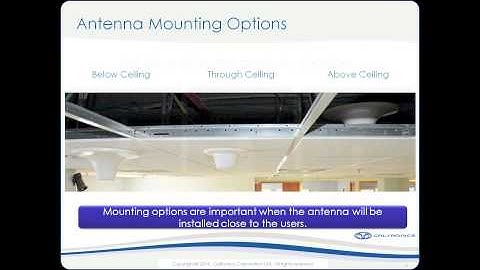 Webinar - Antenna Evolution: Meeting the demand for LTE Small Cell & DAS networks