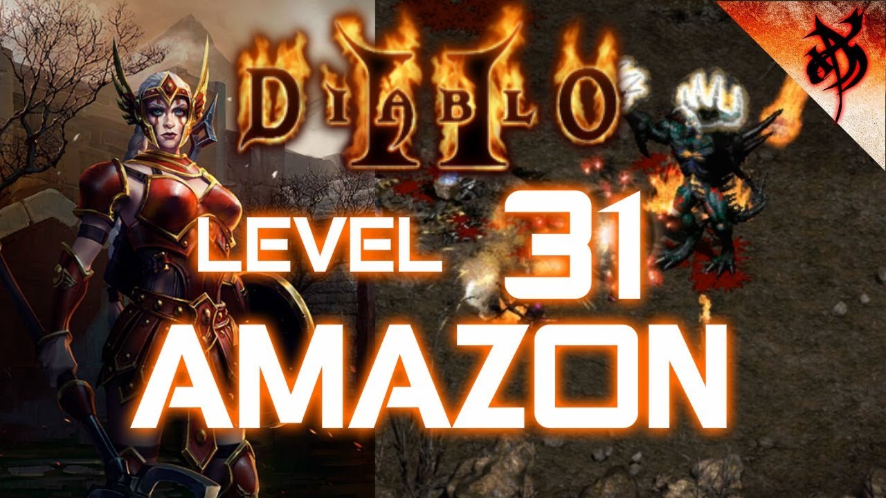 World First Level 31 Amazon vs Uber Diablo - Diablo 2 