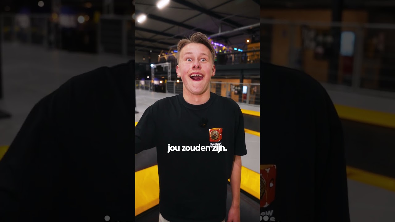 Matz heeft zijn eigen trampoline park?!🤩✍️