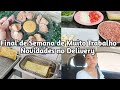 Final de Semana de Muito Trabalho