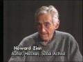 Howard Zinn on President Obama Recieving Nobel Peace Prize