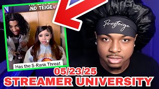 Teige Watches His Girlfriend Maya Buckets Get Sharked at Streamer University 💔 (Full VOD) | 05/23/25