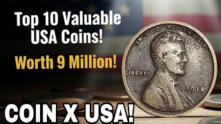 Top 10 Most Valuable Wheat Pennies EVER — Selling for INSANE $$$! Coin X USA 