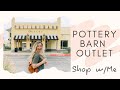 POTTERY BARN OUTLET HAUL || Crate and Barrel Outlet || Shop with me