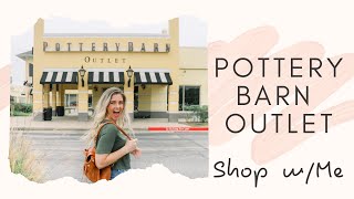 POTTERY BARN OUTLET HAUL || Crate and Barrel Outlet || Shop with me