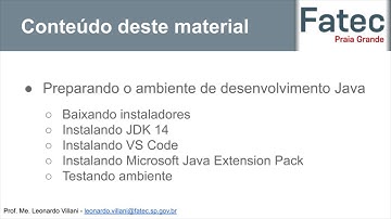 Preparando o ambiente de desenvolvimento Java